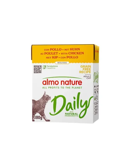 Almo Cat Daily Tetra Pollo 380g
