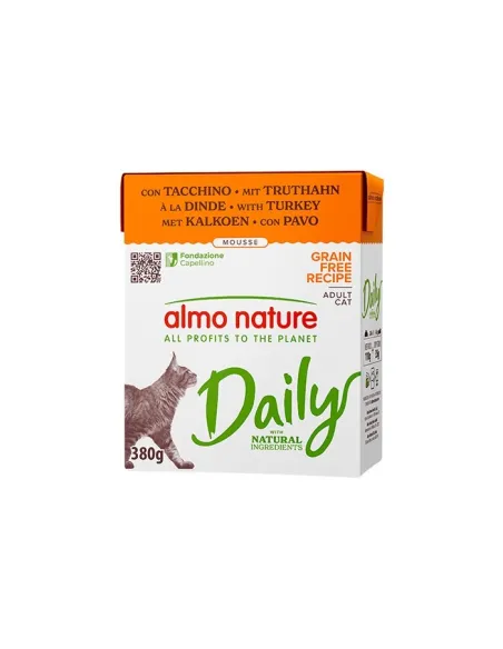 Almo Cat Daily Tetra Tacchino 380g