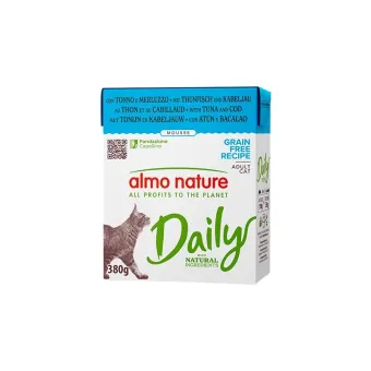 Almo Cat Daily Tetra Tonno/Merluzzo 380g
