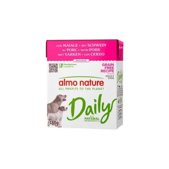 Almo Dog Daily Tetra Maiale 380g
