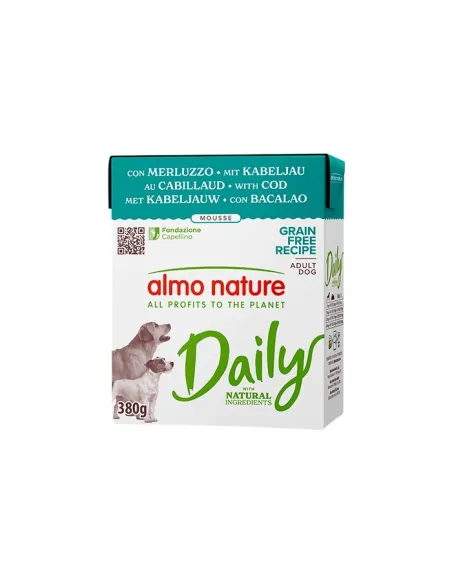 Almo Dog Daily Tetra Merluzzo 380g