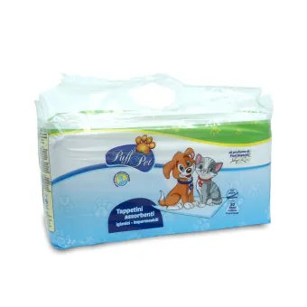 Tappetino Puff Pet Fiori 60x60 30 Pezzi