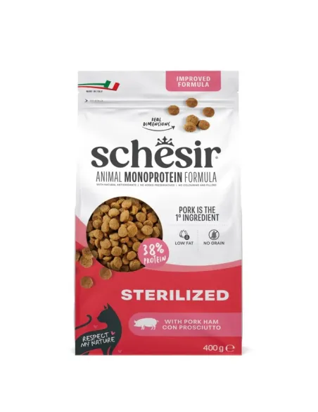 Schesir Cat Monoprot Ster Prosciutto 400 gr