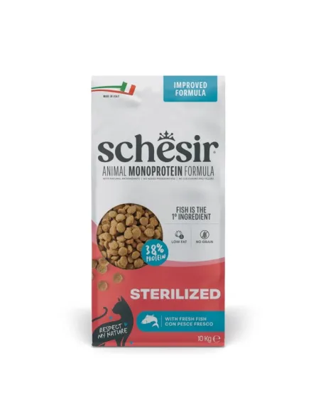 Schesir Cat Monoprot Pesce 10 kg