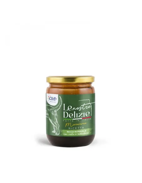 Delizie Maremma Cane Pezzetti Ricco in Maiale con Mela e Rabarbaro 80 g