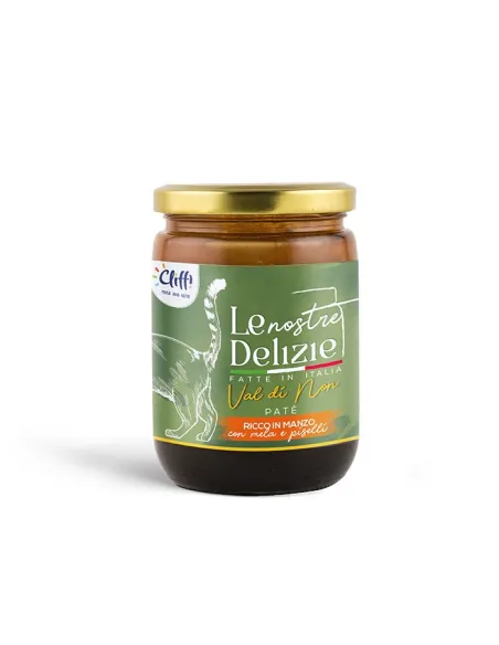 Delizie Val Di Non Cat Pâté Rich in Beef with Apple 80 gr