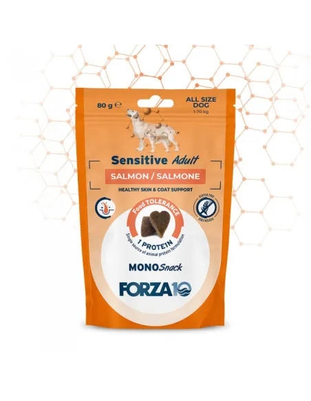 F10 Cane Snack Sens. Adult Salmone 80 gr