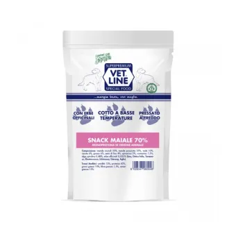 Vet Line Snack Cane Maiale 80 gr