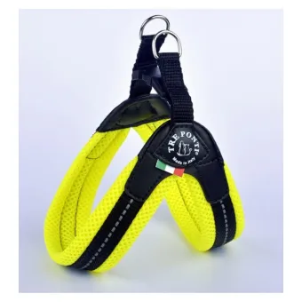 Pettorina Easy Fit Rete Click Giallo Fluo 1,5