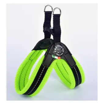 Pettorina Easy Fit Rete Click Verde 2