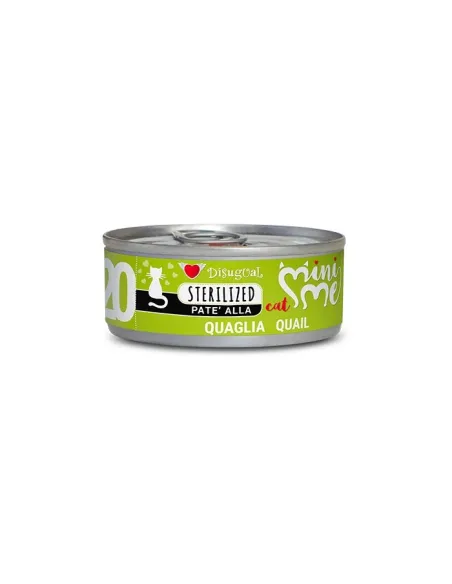 Disugual Paté Steril. Quaglia Cat 85g