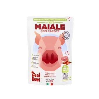 Real Bowl Dog 1bst Maiale 400 gr