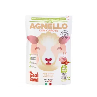Real Bowl Dog 1bst Agnello 400 gr