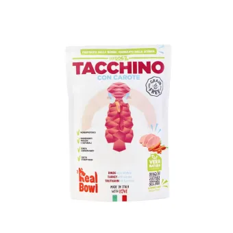 Real Bowl Dog 1bst Tacchino 400 gr