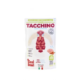 Real Bowl Dog 1bst Tacchino 700 gr