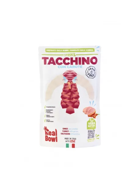 Real Bowl Dog 1bst Tacchino 700 gr
