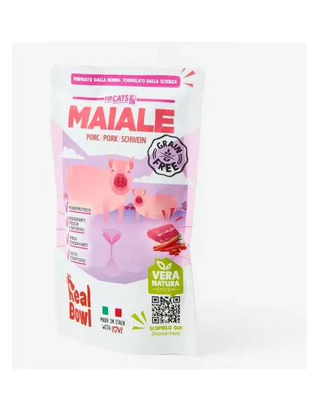 Real Bowl Cat 1bst Maiale 80 gr