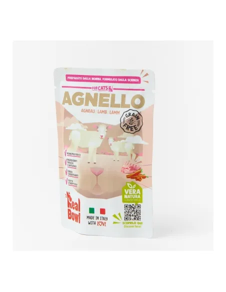 Real Bowl Cat 1bst Agnello 80 gr