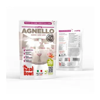 Real Bowl Cat Agnello 160 gr