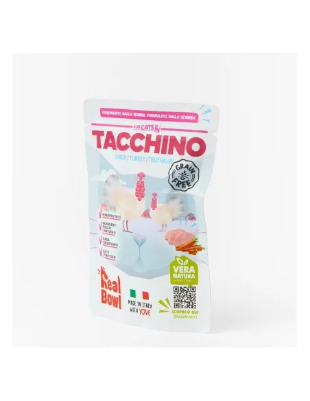 Real Bowl Cat 1bst Tacchino 80 gr