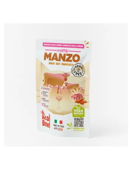 Real Bowl Cat 1bst Manzo 80 gr