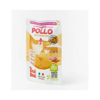 Real Bowl Cat 1bst Pollo 80 gr