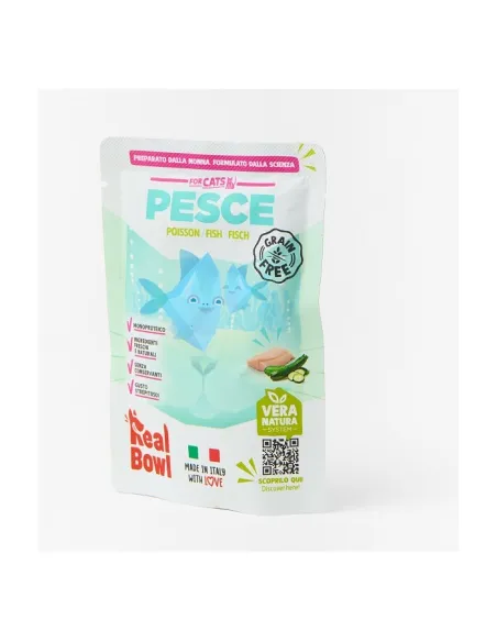 Real Bowl Cat 1bst Pesce 80 gr