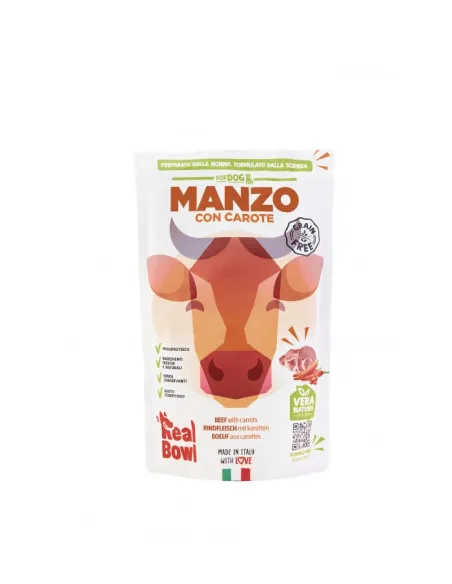 Real Bowl Dog 1bst Manzo 700 gr