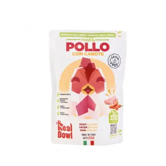 Real Bowl Dog 1bst Pollo 400 gr