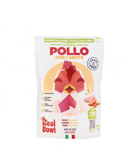 Real Bowl Dog 1bst Pollo 400 gr