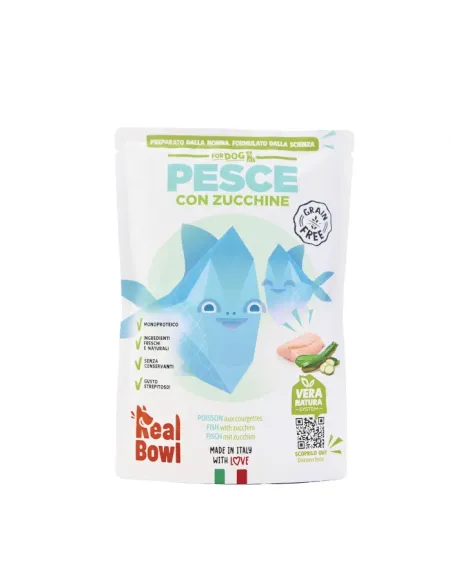 Real Bowl Dog 1bst Pesce 400 gr