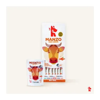 Real Bowl Dog Manzo 14 buste da 400 gr