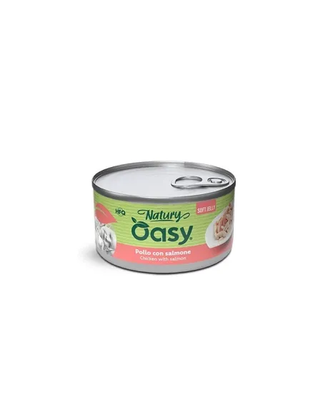 Oasy Wet Cat Natury Pollo Salmone 150 gr