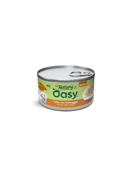 Oasy Wet Cat Natury Huhn und Käse 150 g