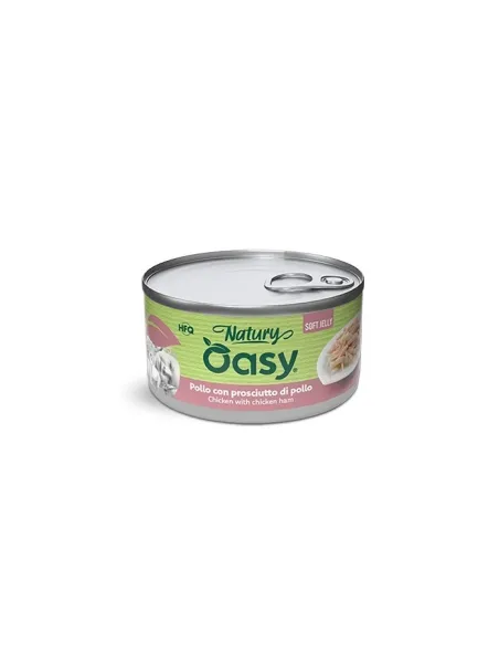Oasy Wet Cat Natury Poulet Jambon 150 gr