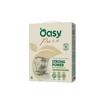 Oasy Lettiera Strong Power No Fragrance 6 lt