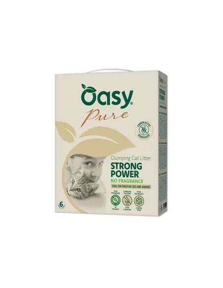 Oasy Lettiera Strong Power No Fragrance 6 lt