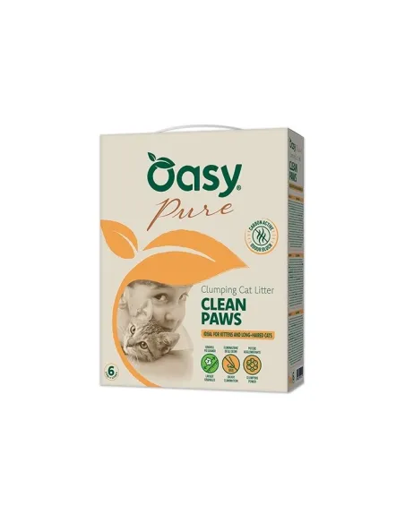 Oasy Lettiera Clean Paws 6 lt