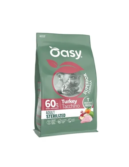 Oasy Super Gatto Adult Sterilizzato Tacchino 300 g