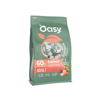 Oasy Super Gatto Adult Salmone 300g