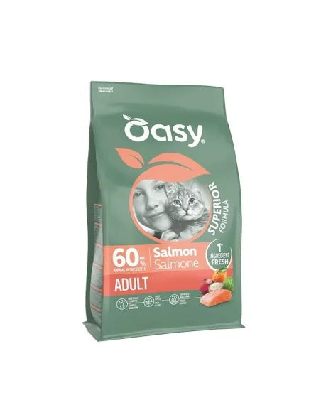 Oasy Super Gatto Adult Salmone 300g