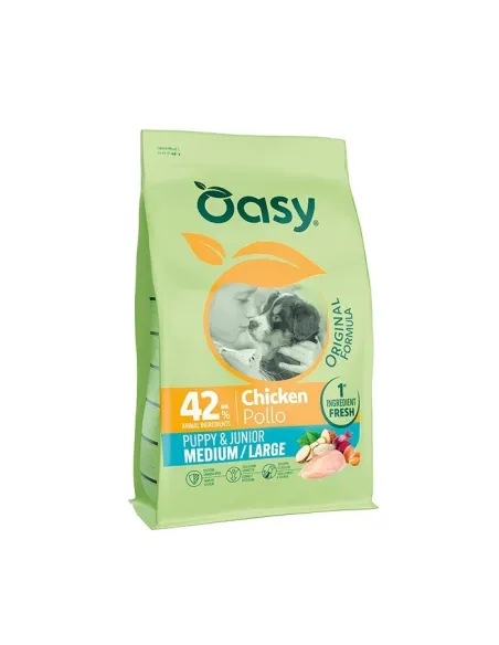 Oasy Puppy Medium/Large Pollo 2 kg