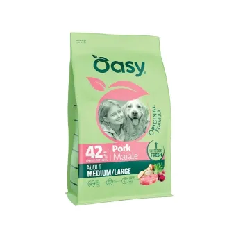 Oasy Original Adult Medium/Large Maiale 2 kg