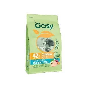 Oasy Puppy Medium/Large 10 kg Pollo