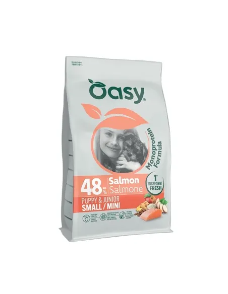 Oasy Monoprot Dog Puppy S/M Salmone 800 gr