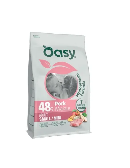 Oasy Monoprot Dog Adult S/M Maiale 800 gr