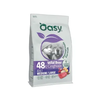 Oasy Monoprot Dog Adult M/L Cinghiale 10 kg