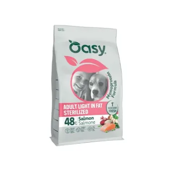 Oasy Monoprot Dog Adult Light Lachs 10 kg