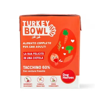 Dog Heroes Turkey Bowl 390 gr