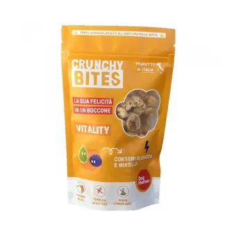 Crunchy Bites Vitality con Semi di Zucca e Mirtillo 80 gr